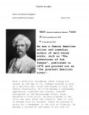 O Mark Twain