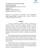 Resumo: A entrevista na terapia familiar sistêmica: Pressupostos teóricos, modelos e técnicas de intervenção.