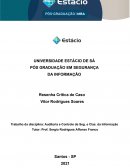 Resenha Crítica Cisco System Inc. Implantação de ERP