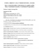 A Constituição Garantia e Constituição Programática