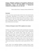 POLÍCIA MODERNA, PROJETO CIVILIZADOR E IMIGRAÇÃO EUROPEIA: NOTAS DE PESQUISA SOBRE AÇÃO DE PAULO FERNANDES VIANA NO INCENTIVO A IMIGRAÇÃO AÇORIANA NO ESPIRITO SANTO, 1812-1819