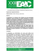 ADSORÇÃO DE PARACETAMOL EM CARVÃO ATIVADO FUNCIONALIZADO