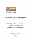 Unip Letras Professor Sob Ameaça