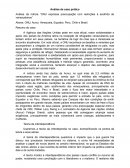 Análise de Caso: Noticia "ONU expressa preocupação com restrições à acolhida de venezuelanos"