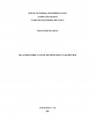 RELATÓRIO SOBRE O USO DE MICRÔMETROS E PAQUÍMETROS