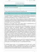 Trabalho Análise Econômica da Empresa Comida Boa Ltda