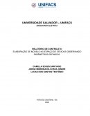 RELATÓRIO DE CONTROLE II: ELABORAÇÃO DE MODELO NO ESPAÇO DE ESTADOS OBSERVANDO PARÂMETROS DEFINIDOS