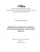 MEDIDOR DE DEMANDA DE ENERGIA ELÉTRICA RESIDENCIAL COM ACESSO REMOTO