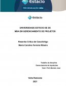 Trabalho da Disciplina Gerenciamento de Aquisições