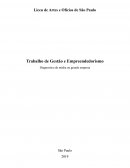 O Trabalho de Gestão e Empreendedorismo