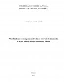 Viabilidade Econômica Para Construção de Reservatório de Retardo de Águas