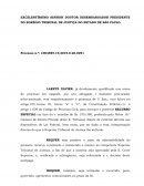 EXCELENTÍSSIMO SENHOR DOUTOR DESEMBARGADOR PRESIDENTE DO EGRÉGIO TRIBUNAL DE JUSTIÇA DO ESTADO DE SÃO PAULO