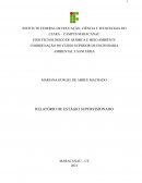 EIXO TECNOLÓGICO DE QUÍMICA E MEIO AMBIENTE COORDENAÇÃO DO CURSO SUPERIOR DE ENGENHARIA AMBIENTAL E SANITÁRIA