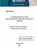 Resenha Crítica de Caso/Artigo