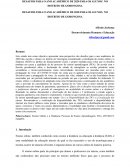 OS DESAFIOS PARA O ANO ACADÉMICO DE 2020 PARA OS ALUNOS NO DISTRITO DE GORONGOSA