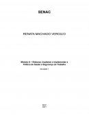 Atividade Política de Saúde e Segurança do Trabalho