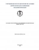 O USO DO TEXTO POÉTICO NOS PRIMIEROS SEGMENTOS DAS SÉRIES INICIAIS