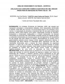 AVALIAÇÃO DAS CONDIÇÕES HIGIÊNICO-SANITÁRIAS EM UMA UNIDADE PRODUTORA DE REFEIÇÕES DE PORTO VELHO – RO