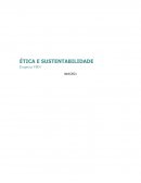 A Ética e Sustentabilidade