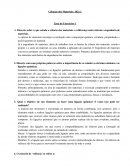 Lista de Exercícios Ciência dos Materiais