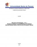 AS PESSOAS SURDAS E AS BARREIRAS ATITUDINAIS ENCONTRADAS PARA A PRÁTICA DE ATIVIDADE FÍSICAS