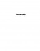 Resumo Sobre Max Weber