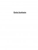 Resumo Sobre Émile Durkheim