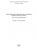 A TRANSMIÇÃO DE CONHECIMENTOS, CONCEITOS E VALORES ATRAVÉS DA MÚSICA