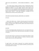 A DISSOLUÇÃO DE SOCIEDADE CONJUGAL (UNIÃO ESTÁVEL) C/C ALIMENTOS