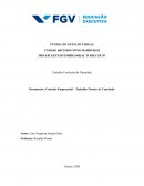 Trabalho Conclusão de Disciplina Orçamento e Controle Empresarial