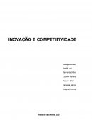 A INOVAÇÃO E COMPETITIVIDADE