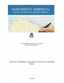 Estudo da Variabilidade e das Tendências das Chuvas no Semiárido Baiano