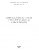 ASSISTÊNCIA DA FISIOTERAPIA NA UNIDADE DE TERAPIA INTENSIVA EM CRIANÇAS VÍTIMAS DE QUEIMADURA