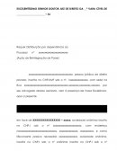 Petição Embargos de Terceiro - Imóvel Arrematado em Leilão.
