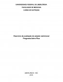 Avaliação Estado Nutricional em Crianças