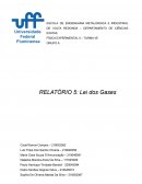 ESCOLA DE ENGENHARIA METALÚRGICA E INDUSTRIAL DE VOLTA REDONDA – DEPARTAMENTO DE CIÊNCIAS EXATAS FÍSICA EXPERIMENTAL