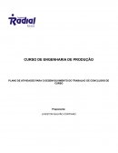 CURSO DE ENGENHARIA DE PRODUÇÃO