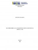 RELATÓRIO SOBRE A AULA FUNDAMENTOS E PRÁTICAS DO ENSINO DA CIÊNCIA– 5° ANO