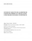 O ESTUDO DE VARIANTES DO ALGORITMO DE COLÔNIA DE FORMIGAS NA DETECÇÃO DE COMUNIDADES EM DADOS CITOMÉTRICOS