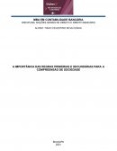 A IMPORTÂNCIA DAS REGRAS PRIMÁRIAS E SECUNDÁRIAS PARA A COMPREENSÃO DE SOCIEDADE