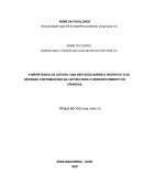 A IMPORTÂNCIA DA LEITURA: UMA REFLEXÃO SOBRE O INCENTIVO E AS DIVERSAS CONTRIBUIÇÕES DA LEITURA PARA O DESENVOLVIMENTO DE CRIANÇAS