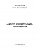 COMPROMISSO DA ORGANIZAÇÃO COM AS PARTES INTERESSADAS: UM ESTUDO SOBRE OS FUNDAMENTOS DA ADMINISTRAÇÃO ESTRATÉGICA