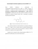 A Caracterização de RMN Isocumarina