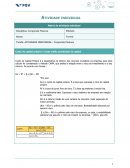 Corporate Finance Matriz de Atividade Individual