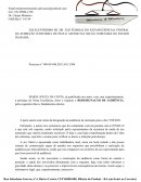 EXCELENTÍSSIMO SR. DR. JUIZ FEDERAL DO JUIZADO ESPECIAL FEDERAL DA SUBSEÇÃO JUDICIÁRIA DE PAULO AFONSO DA SEÇÃO JUDICIÁRIA DO ESTADO DA BAHIA.