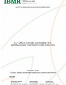 A AFLUÊNCIA CONTÁBIL AOS PARÂMETROS INTERNACIONAIS: CONTRASTE ENTRE IFRS E CPC