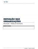 A Inovação nas Organizações