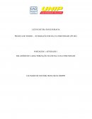 RELATÓRIO DE CARACTERIZAÇÃO DA ESCOLA E DA COMUNIDADE