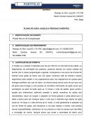 O PLANO DE AÇÃO AUXÍLIO A PESSOAS CARENTES