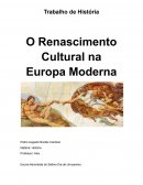 O Renascimento Cultural